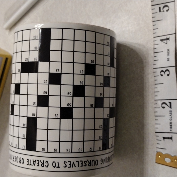Philosophers Guide crossword puzzle mug. - Picture 8 of 10